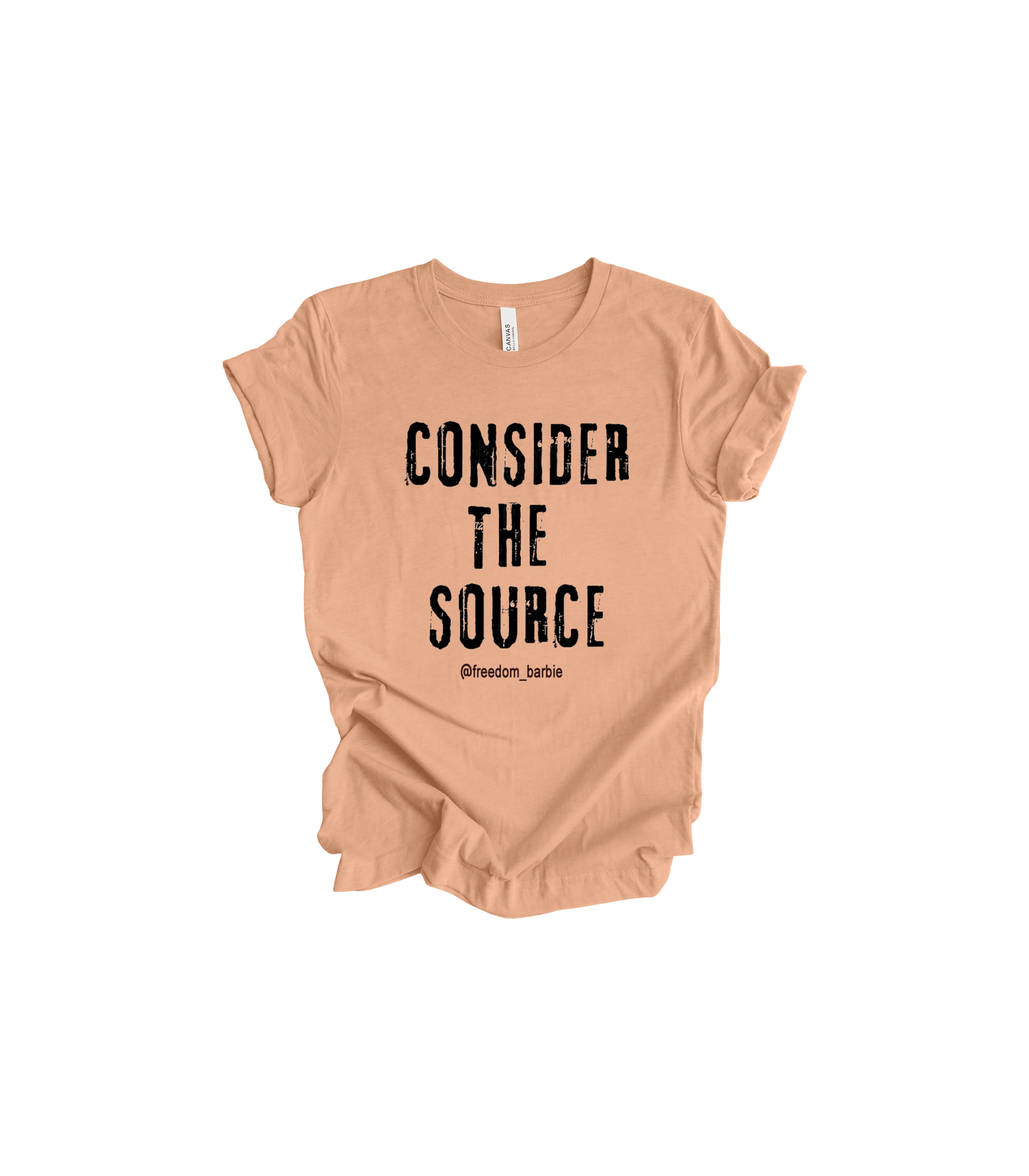 CONSIDER THE SOURCE