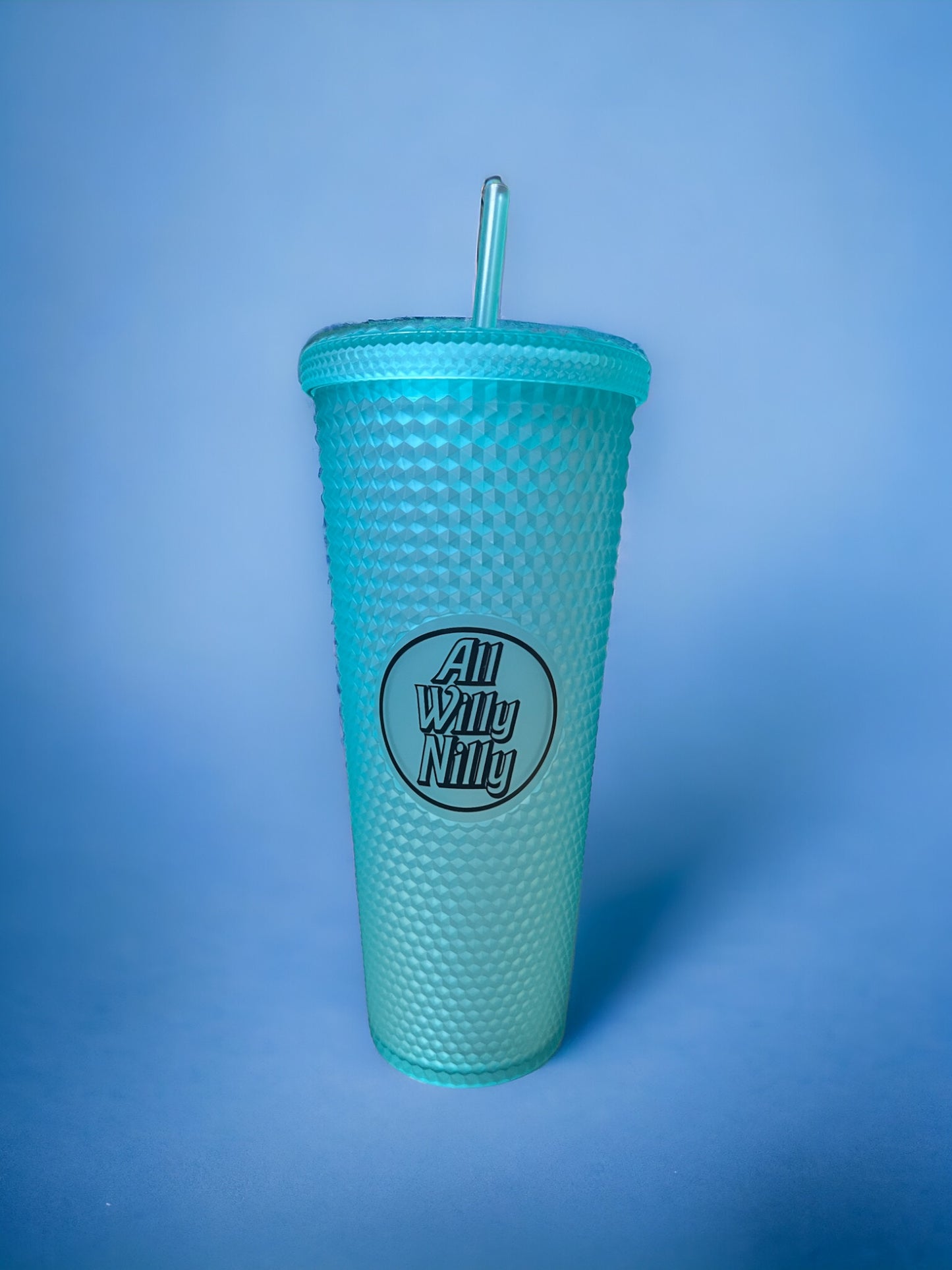 Teal Studded Tumbler