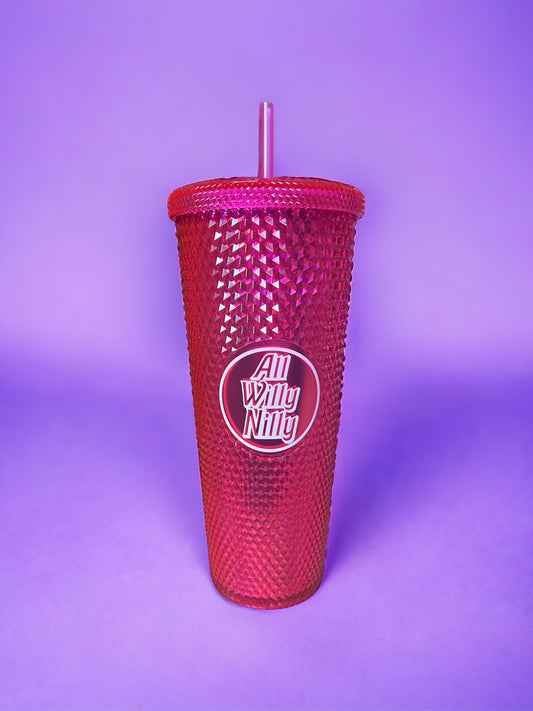 Pink Studded Tumbler