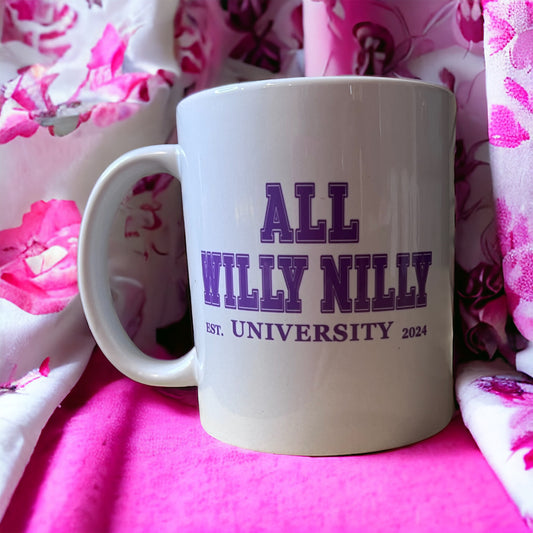 All Willy Nilly mug